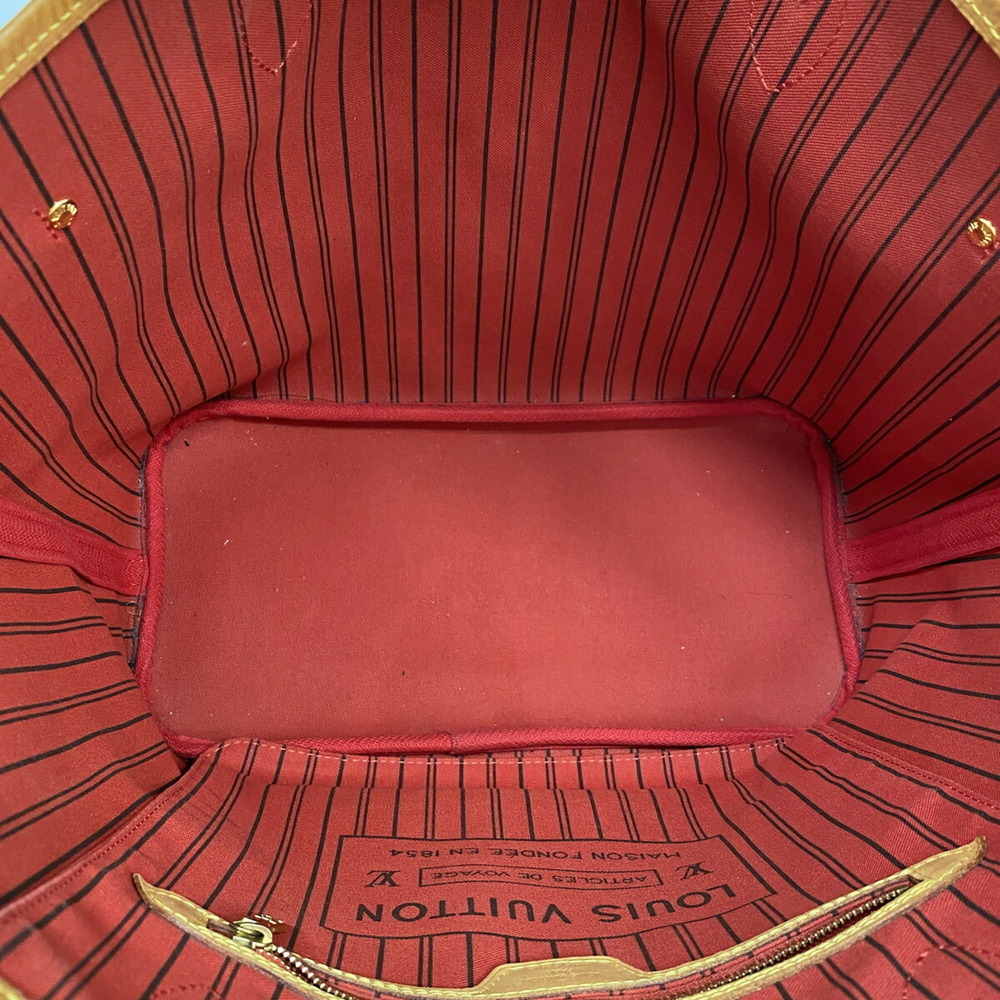 Louis Vuitton Monogram Neverfull MM Tote Bag M41177 Cerise (Women's) - Picture 4 of 12
